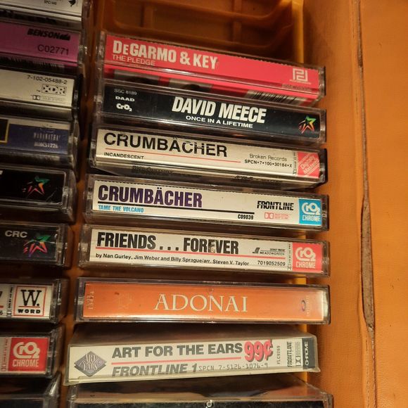 21 Vintage Cassettes - CCM Collection and Case - Picture 12 of 13
